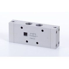 5/2-es pneumatikus vezérlésű szelep, bistabil - G1/2 