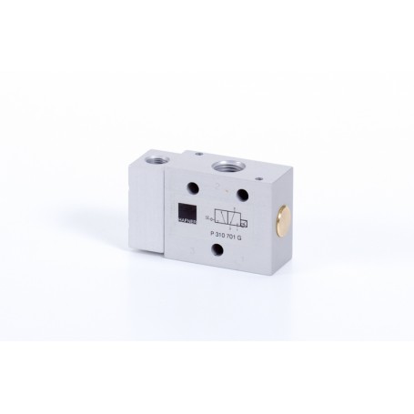 3/2-es pneumatikus vezérlésű szelep, G-széria, monostabil - G1/4 