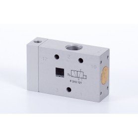 3/2-es pneumatikus vezérlésű szelep, monostabil - G1/2 