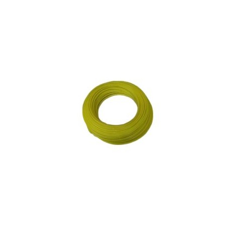 PUR műanyag cső 12/9 mm, sárga
