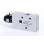 3/2-es elektromos vezérlésű szelep, monostabil - alaph.zárt - G1/2 