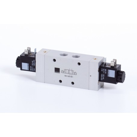5/2-es elektromos vezérlésű szelep, bistabil - G1/4 